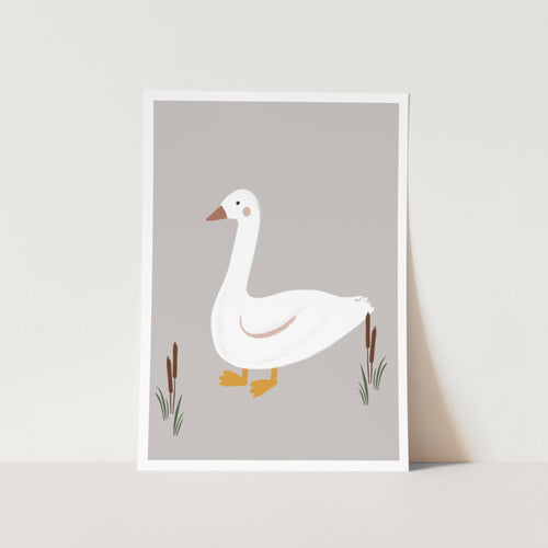 Little Goose PFY Art Print