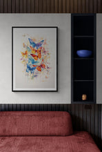Load image into Gallery viewer, Watercolour Butterflies Art Print