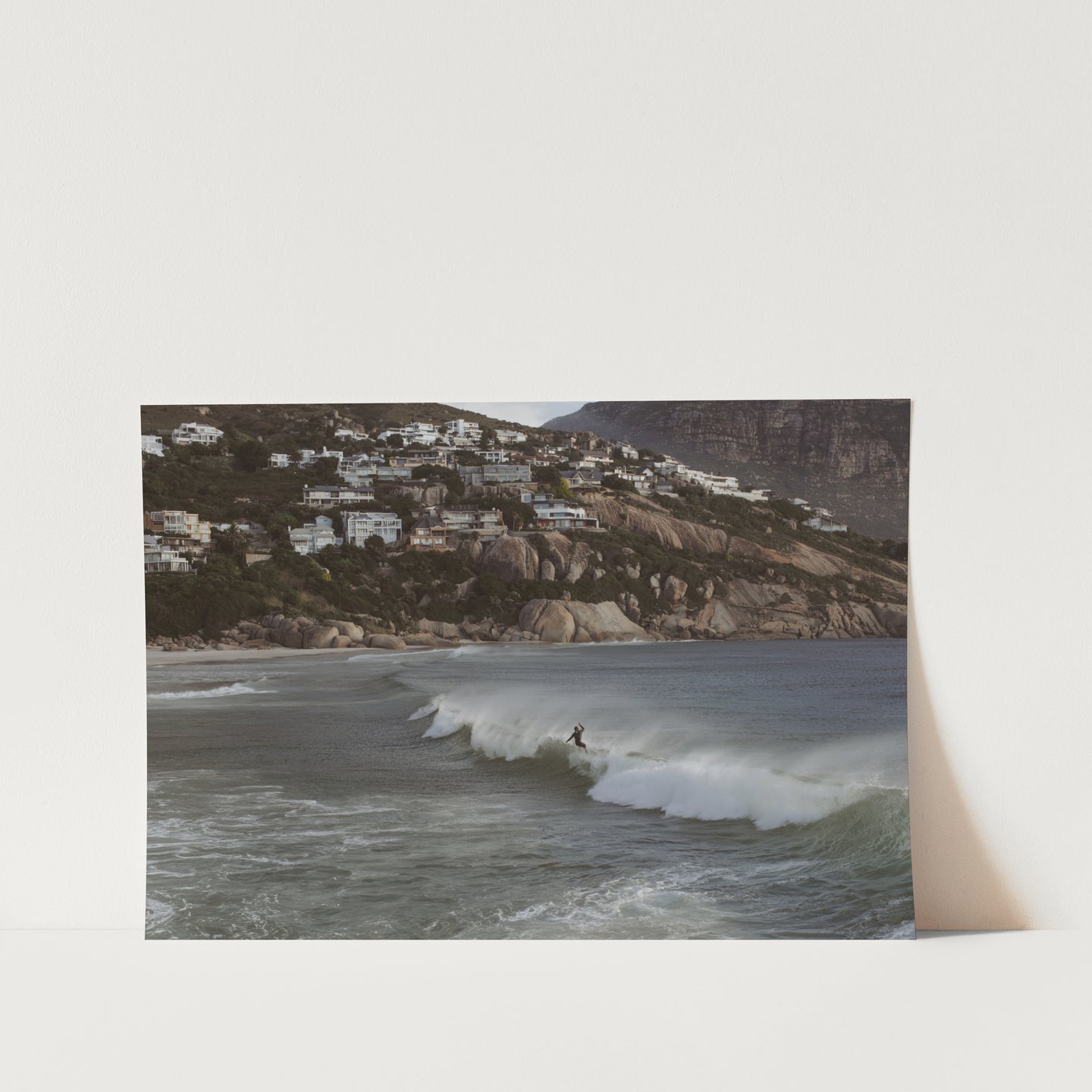 Llandudno Surfer by Maleene Hinrichsen 01 Art Print