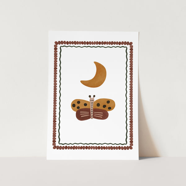 Lunar Flutter PFY Art Print