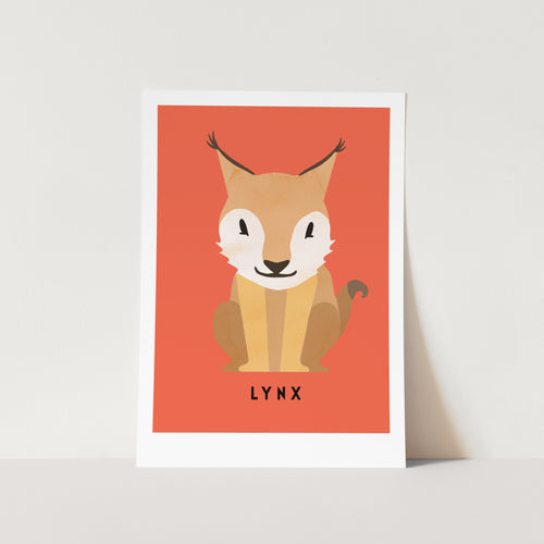 Lynx Red PFY Art Print