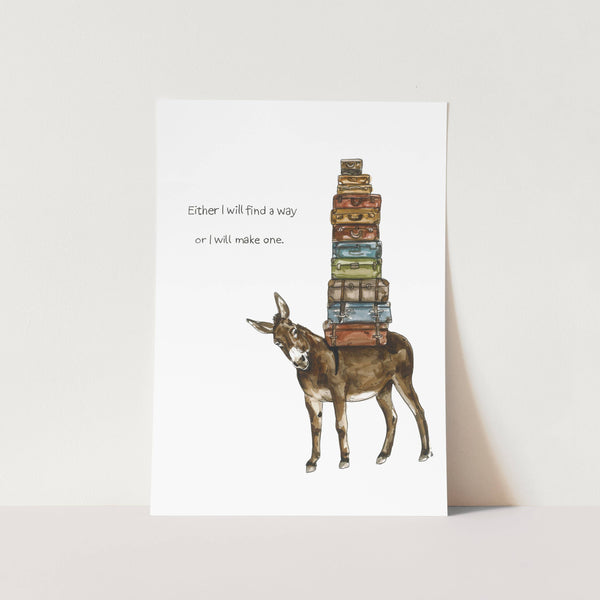 Make A Way Art Print