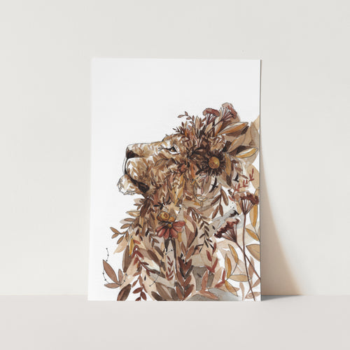 Lion Art Print