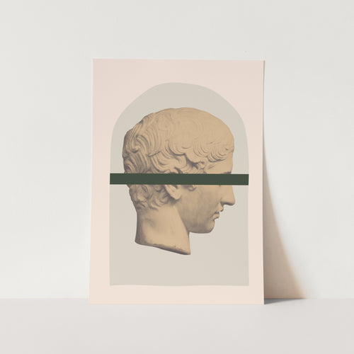 Man Sculpture PFY Art Print