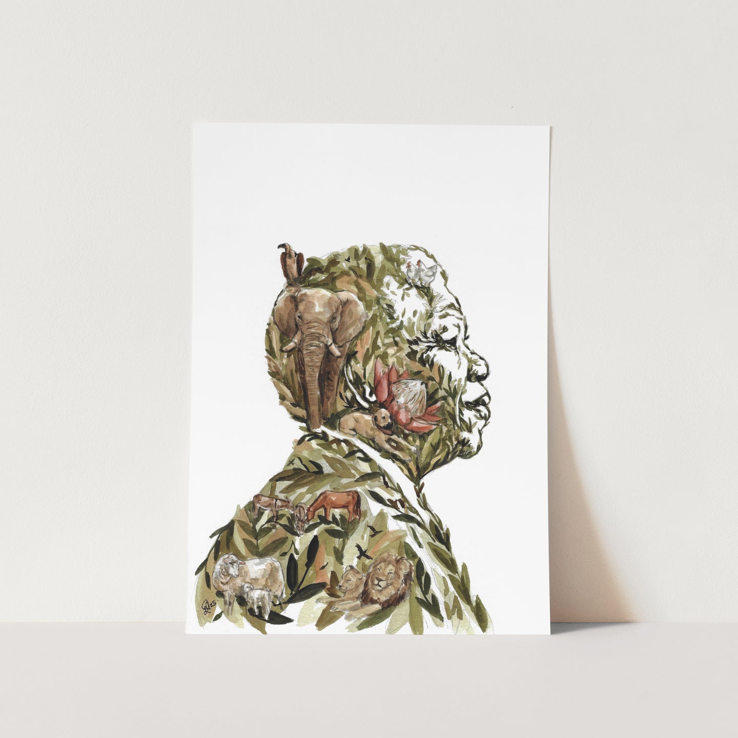 Mandela Day Art Print