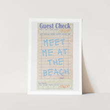 Load image into Gallery viewer, Meet Me At The Beach PFY Art Print