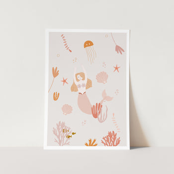 Mermaid PFY Art Print