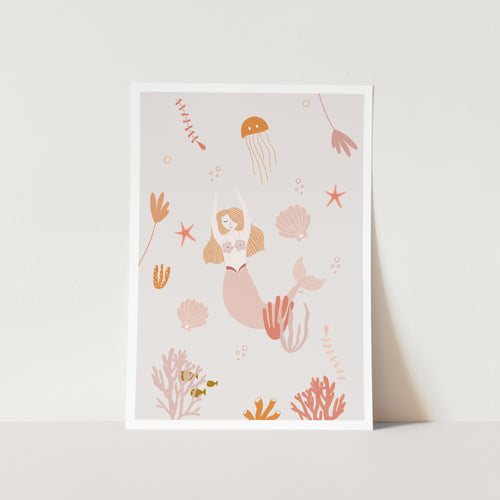 Mermaid PFY Art Print