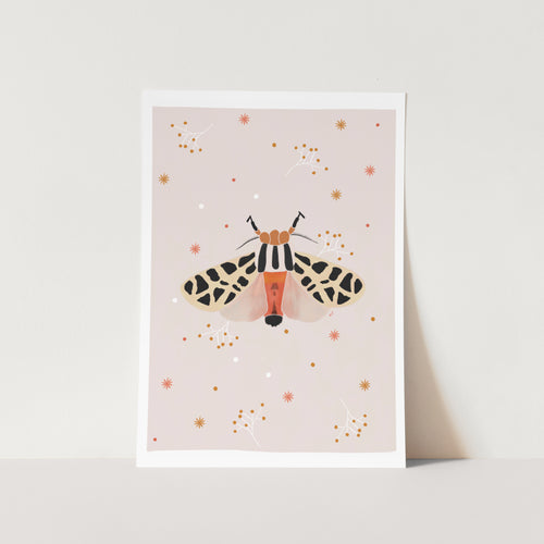 Mexican Tiger Moth PFY Art Print