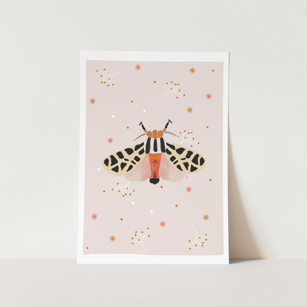 Mexican Tiger Moth PFY Art Print