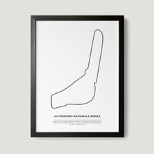 Load image into Gallery viewer, Milan Italy Autodromo Nazionale Monza F1 Race Track Art Print