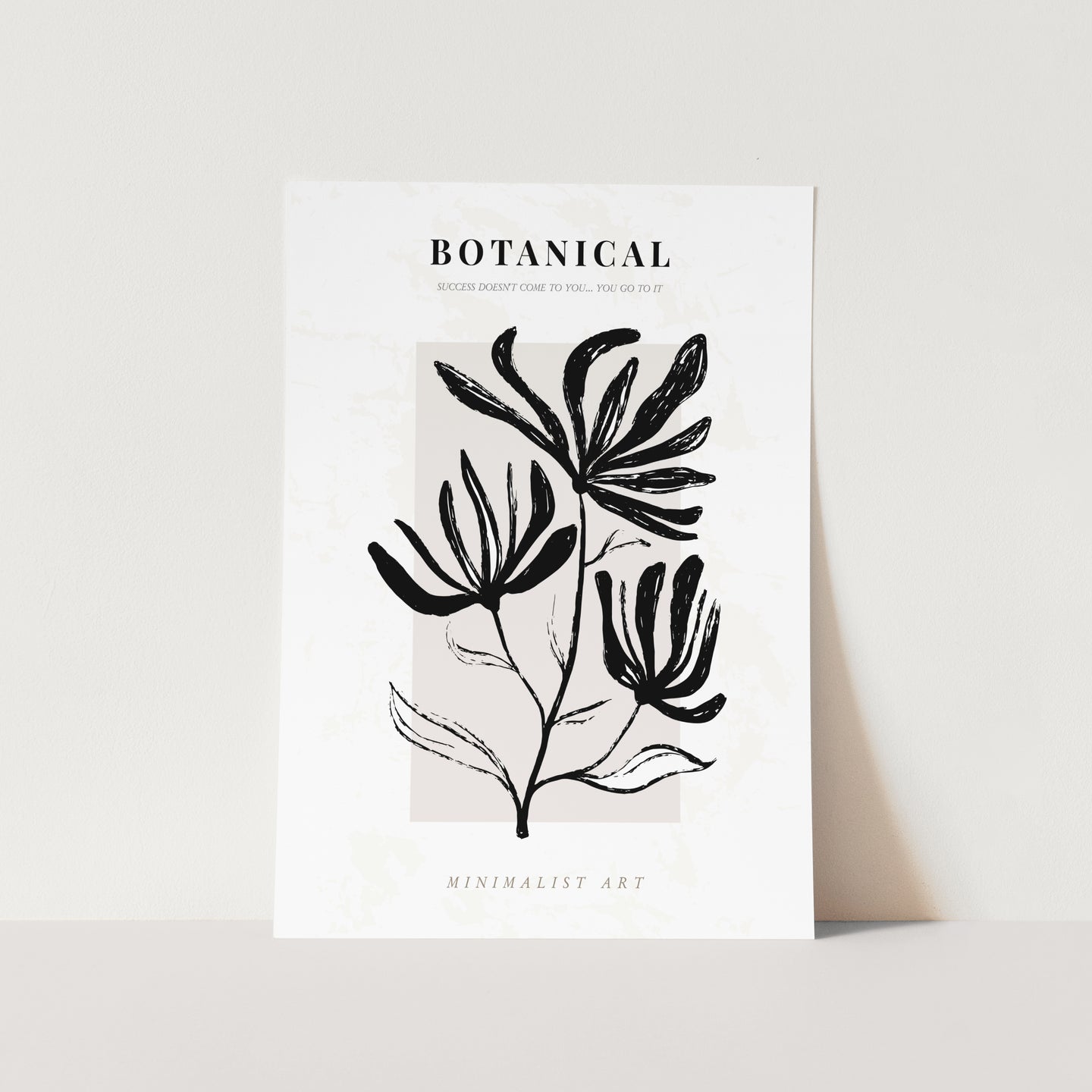 Minimal Botanical Art Print