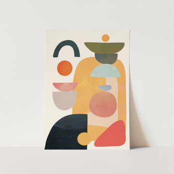 Modern Abstract Art 70 by Branka Art Print