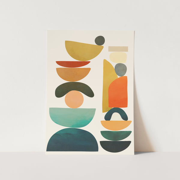 Modern Abstract Art 72 by Branka Art Print