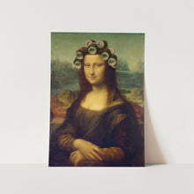 Load image into Gallery viewer, Mona Lisa - The Curly Girly Edition PFY Art Print