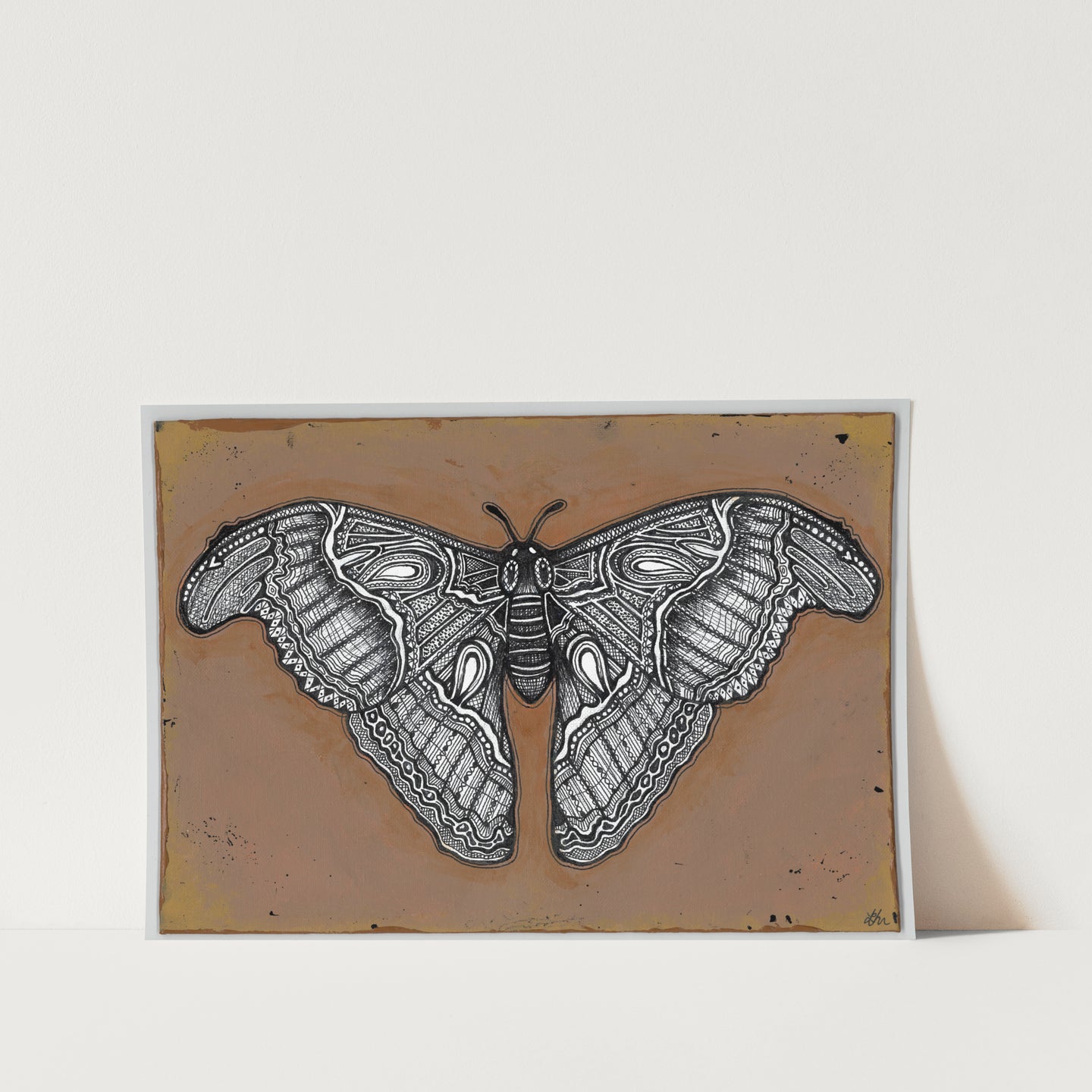 Moth Art Print