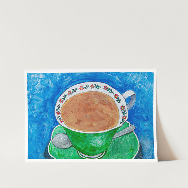 Mpume's Teacup Art Print