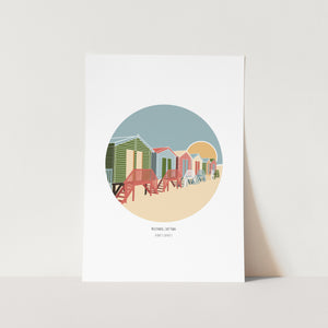 Muizenberg Art Print