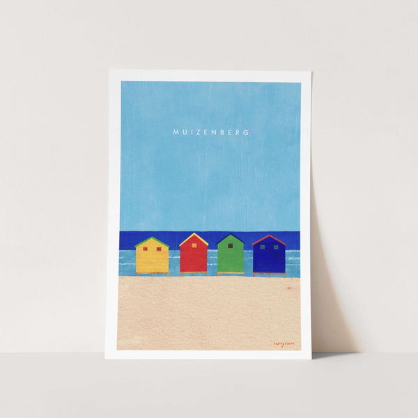 Muizenberg by Henry Rivers Art Print