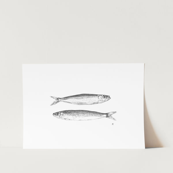 Multiplication of Fish Art Print
