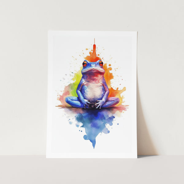 Mystic Frog  #4 Art Print