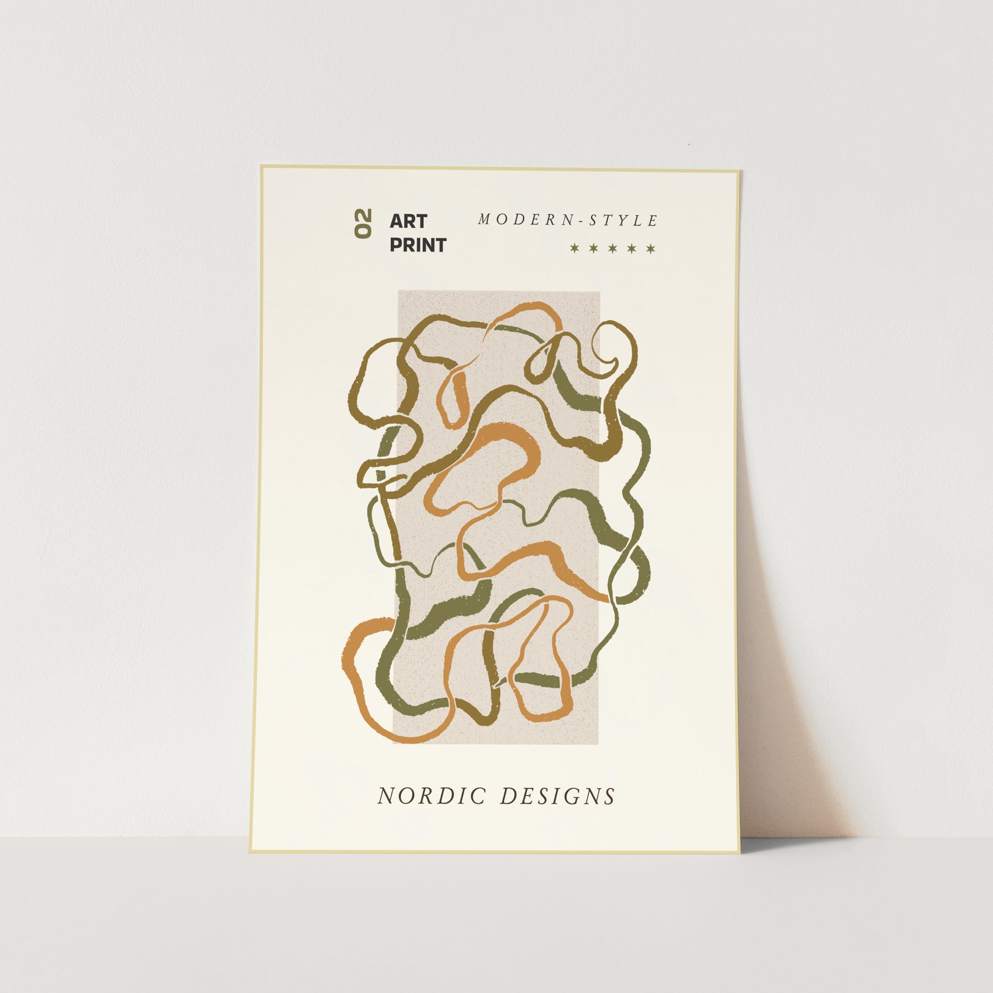 Nordic Designs 02 Art Print