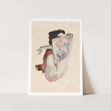 Load image into Gallery viewer, Nude in Black Stockings by Egon Schiele PFY Art Print