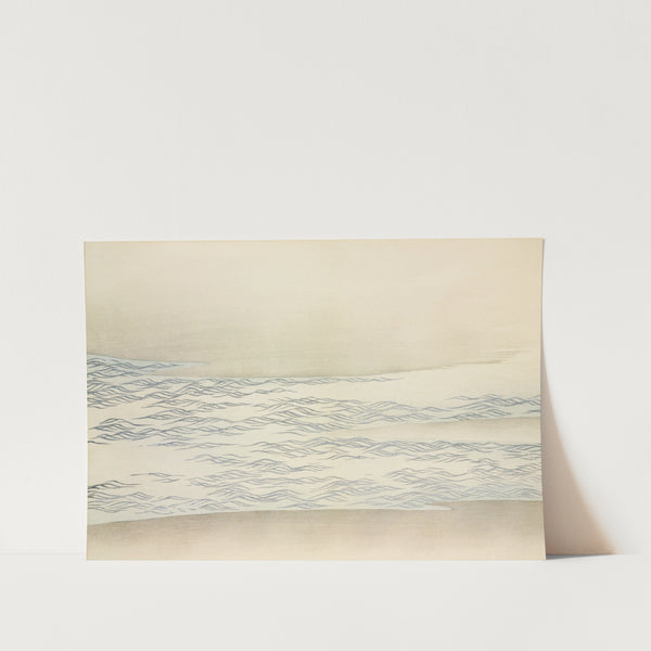 Ocean waves from Momoyogusa Art Print