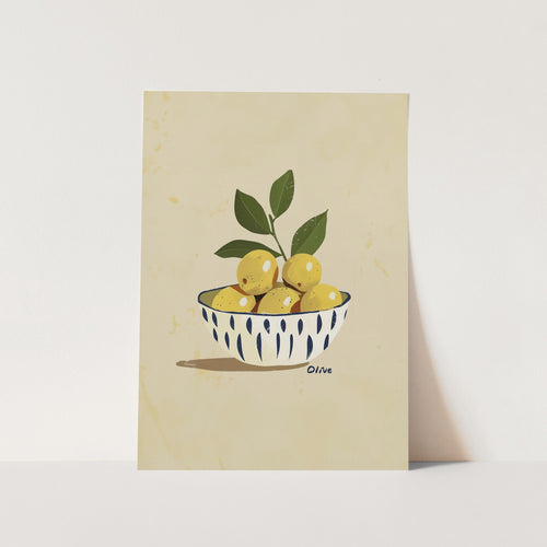 Olive PFY Art Print