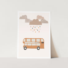 Load image into Gallery viewer, Orange Bus PFY Art Print