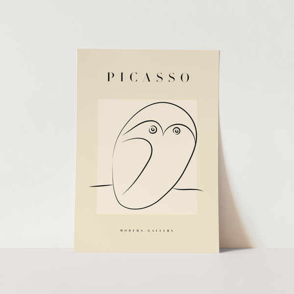 Owl by Picasso Art Print