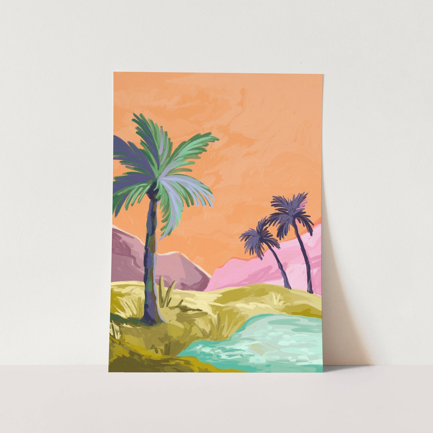 Palmtrees PFY Art Print