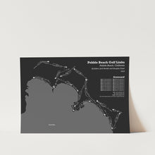 Load image into Gallery viewer, Pebble Beach Golf Art Print