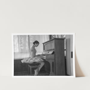 Piano Practice PFY Art Print