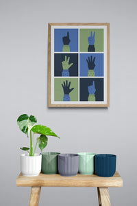 Hands 01 Art Print