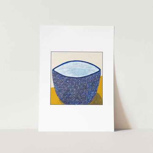 Pointy Bowl Art Print