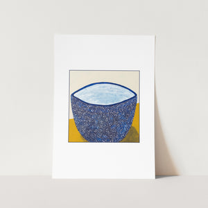 Pointy Bowl Art Print