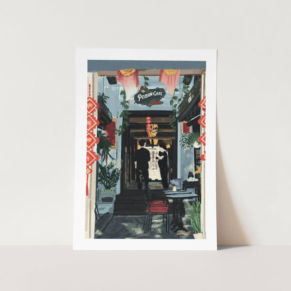 Poison Cafe in Hoi An Art Print