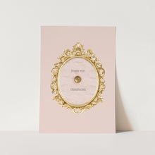 Load image into Gallery viewer, Press For Champagne in Pink PFY Art Print