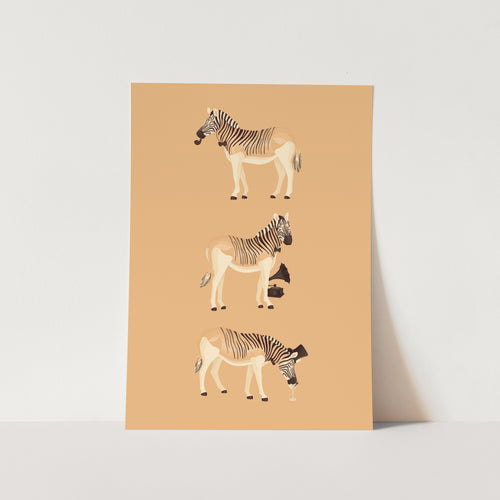 Quagga 1/2 Art Print