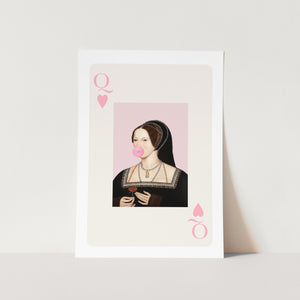 Queen Card PFY Art Print