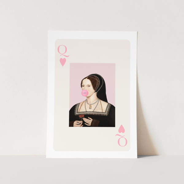 Queen Card PFY Art Print