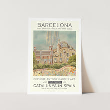 Load image into Gallery viewer, Retro Barcelona PFY Art Print