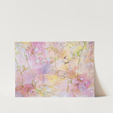 Load image into Gallery viewer, Robin and Wasps in Spring Art Print