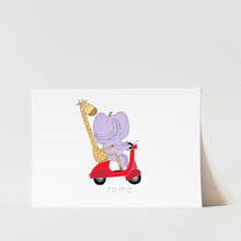 Load image into Gallery viewer, Rome Vespa PFY Art Print