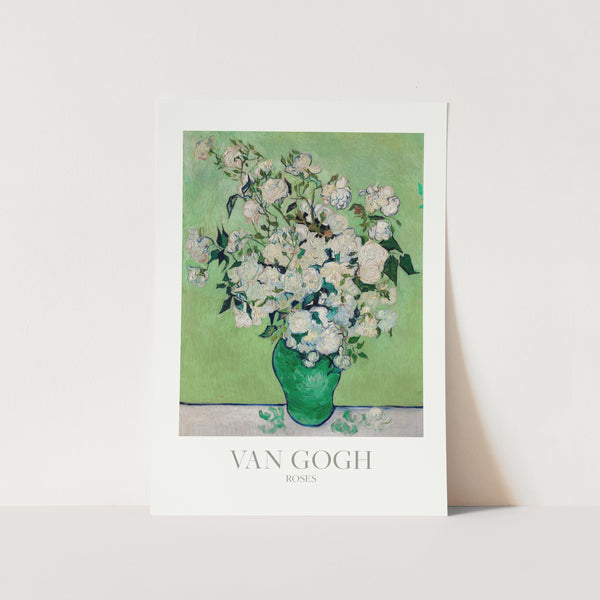 Roses by Vincent Van Gogh PFY Art Print