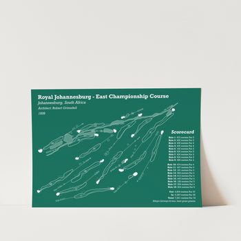 Royal JHB East Golf Course Art Print