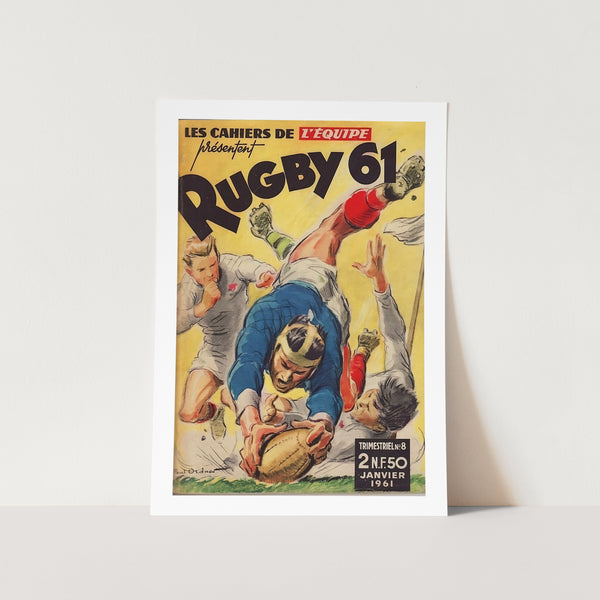 Rugby 61 Art Print