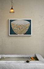 Load image into Gallery viewer, Orange and Green Bowl Art Print