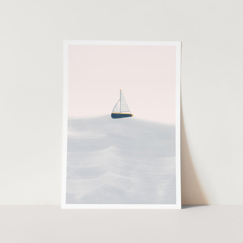 Sailing Boat PFY Art Print